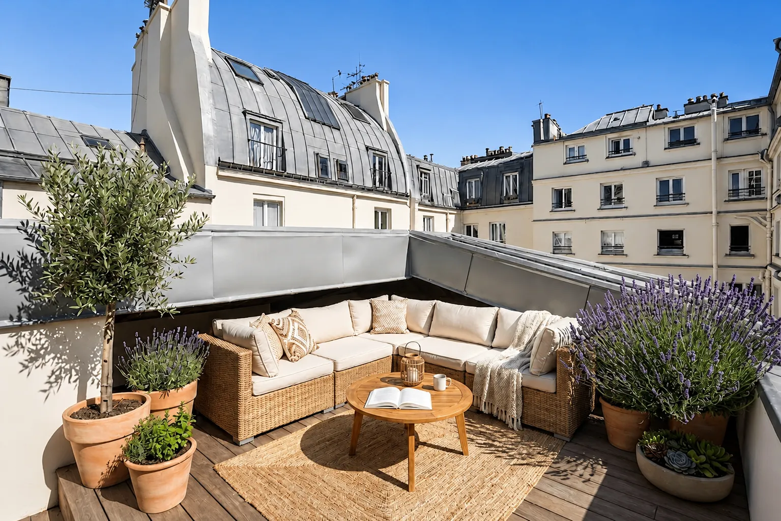 Snapdesk L’Atelier Aboukir , Terrasse et espace extérieur, Paris 2e