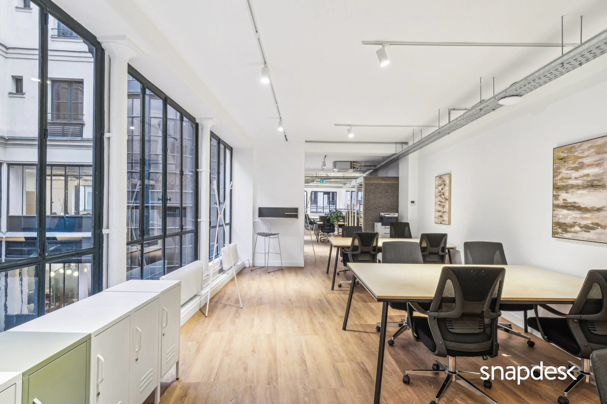 Snapdesk L’Atelier Écuries III , Open-plan office, Paris 10e