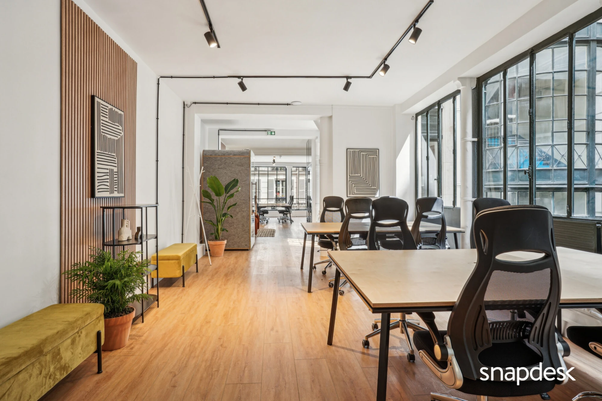 Snapdesk L’atelier Petites Ecuries , Großraumbüro, Paris 10e