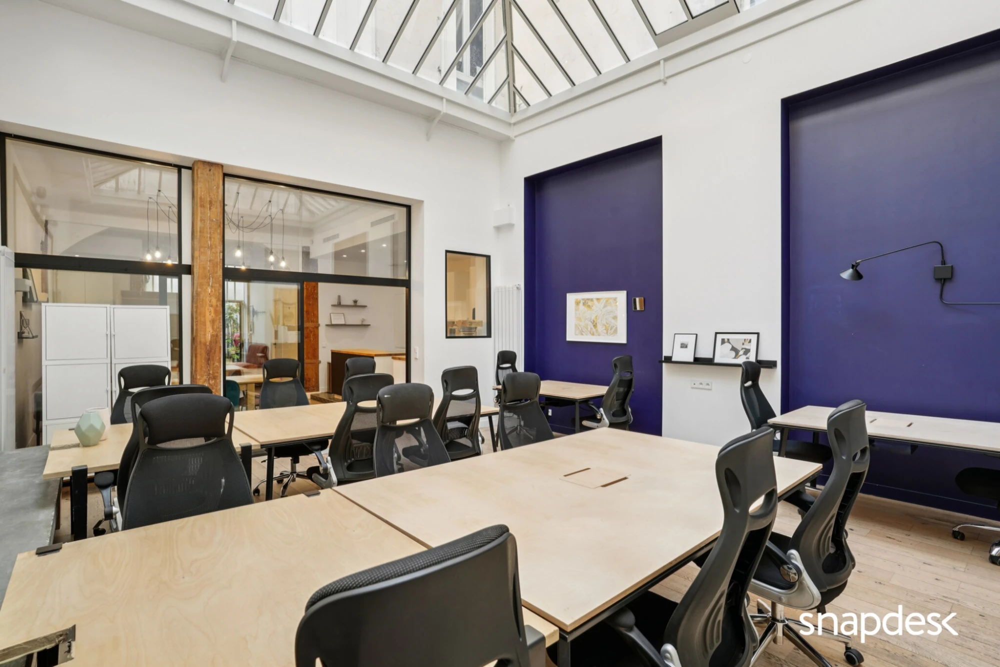 Snapdesk L’Atelier du Temple , Open-plan office, Paris 3e