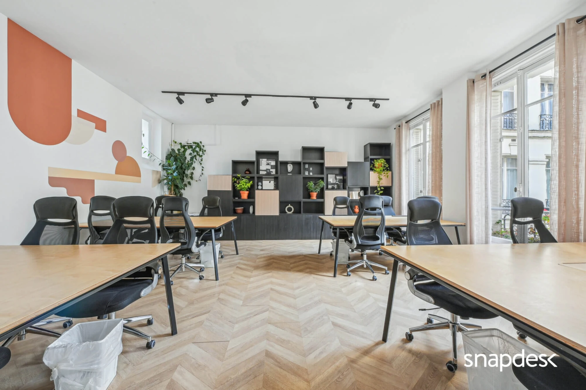 Snapdesk Le Balcon Réaumur, Open-plan office, Paris 2e