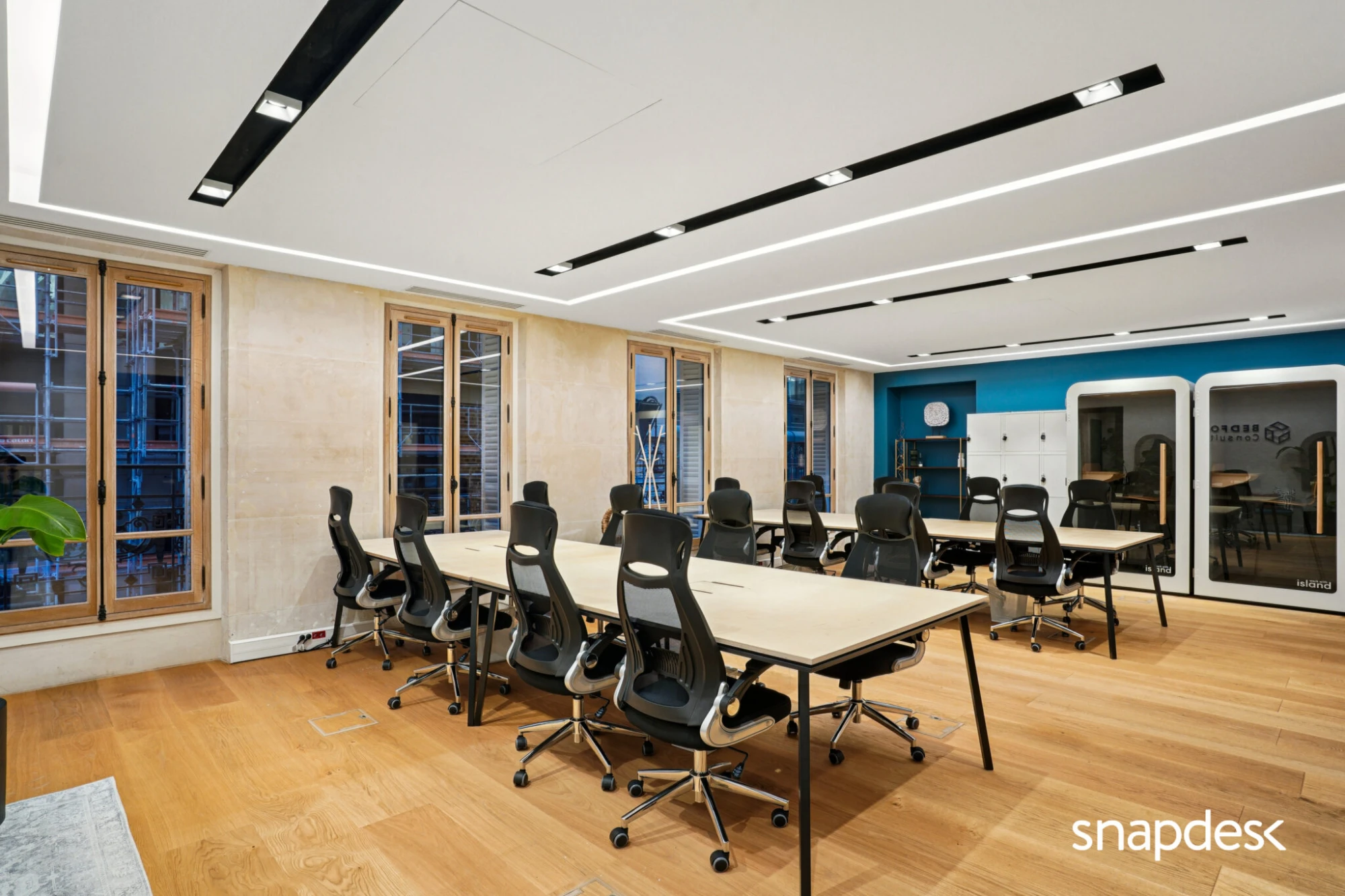 Snapdesk Le Bergère, Open space, Paris 9e