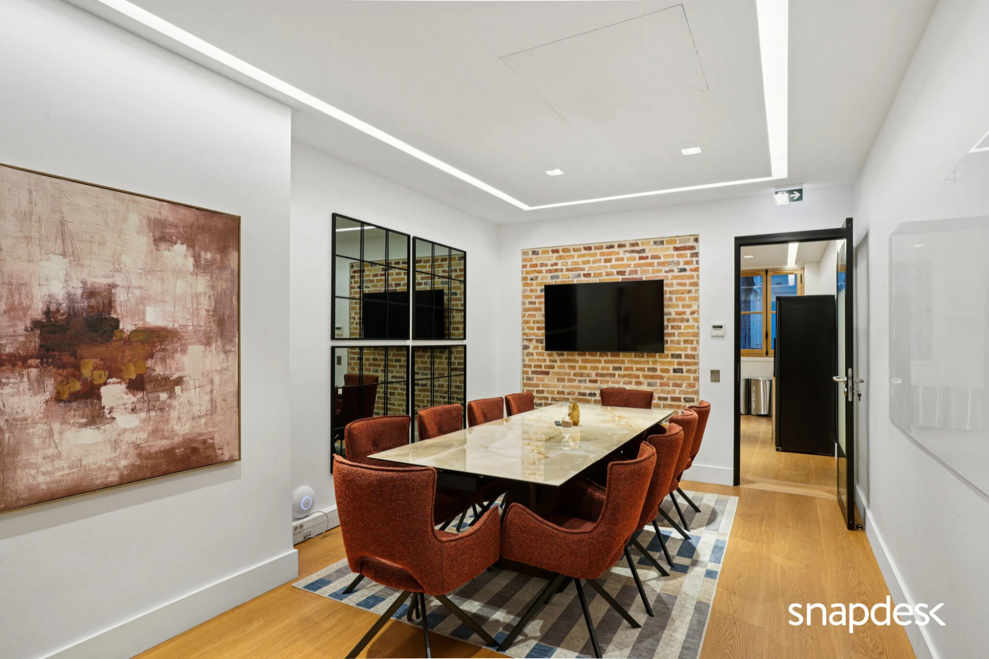 Snapdesk Le Bergère, Salle de réunion 10 personnes, Paris 9e
