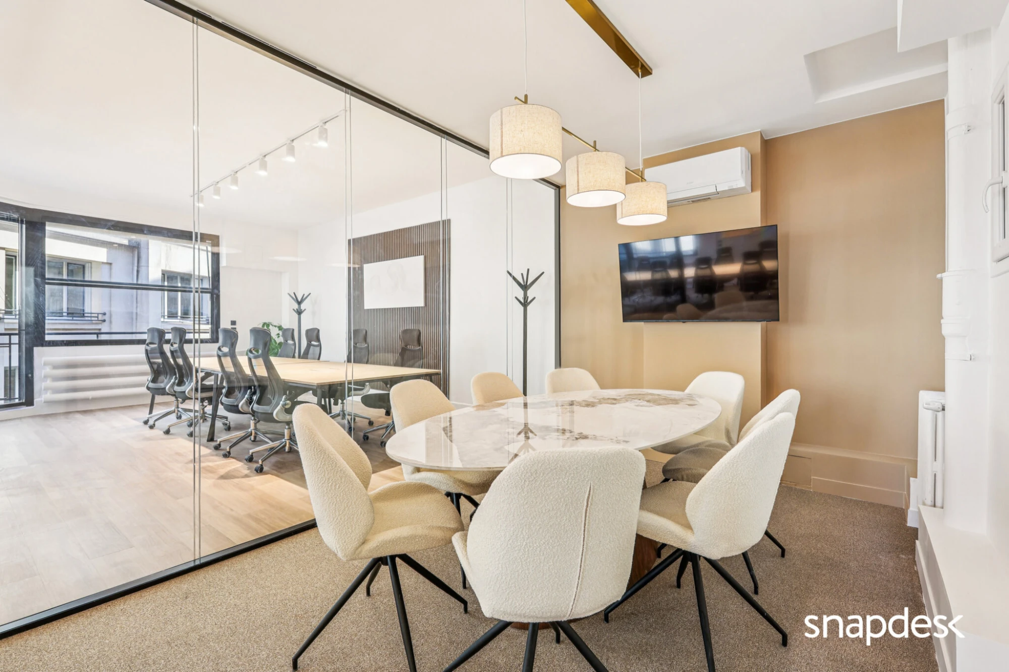 Snapdesk Le Feydeau , Meeting room for 6 people, Paris 2e