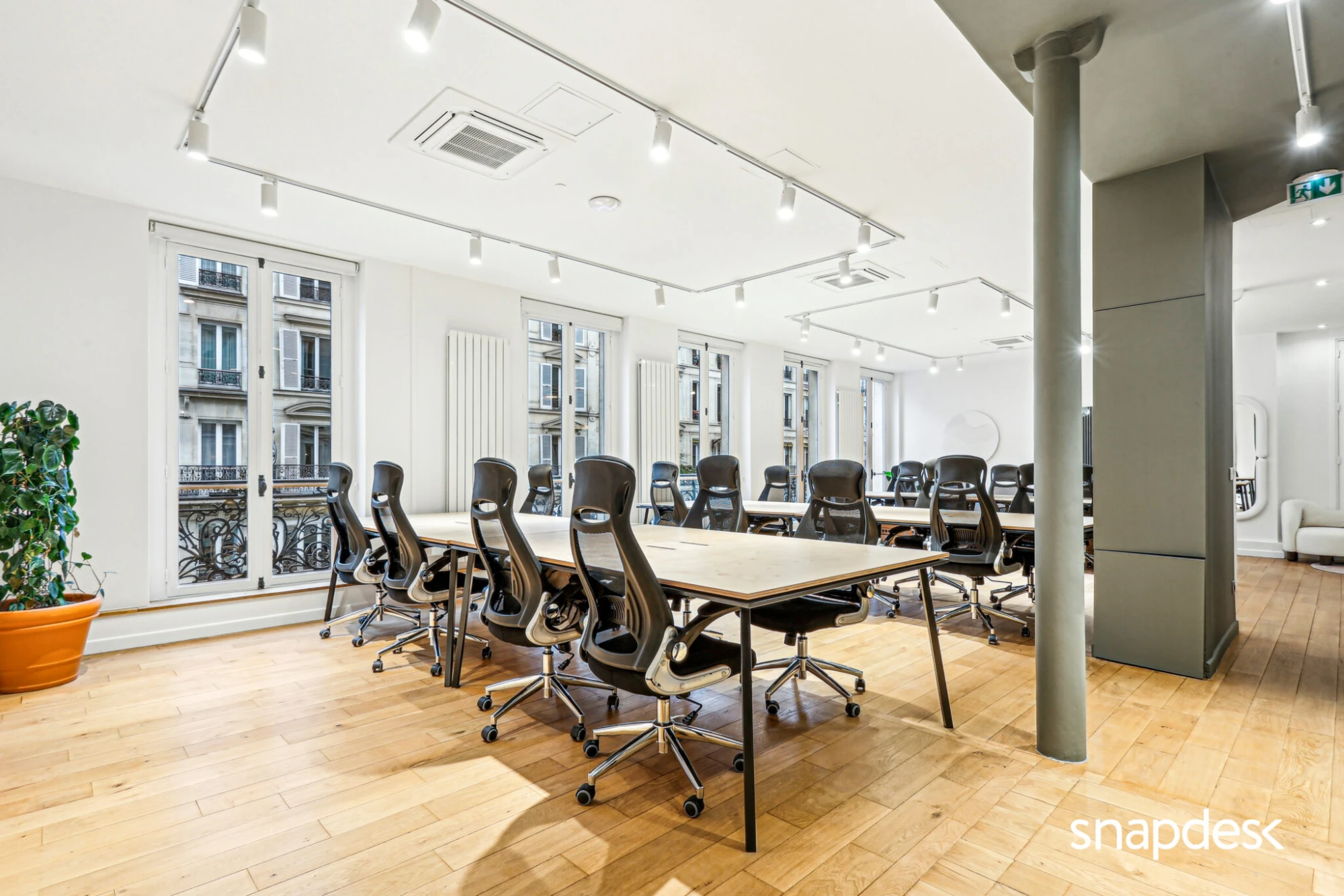 Snapdesk Le Filant Réaumur , Open-plan office, Paris 2e