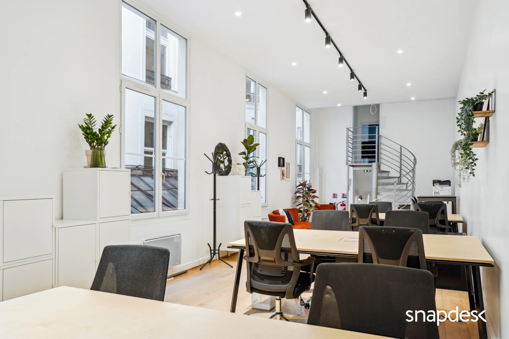 Snapdesk Le Loft Turbigo, Open-plan office, Paris 2e