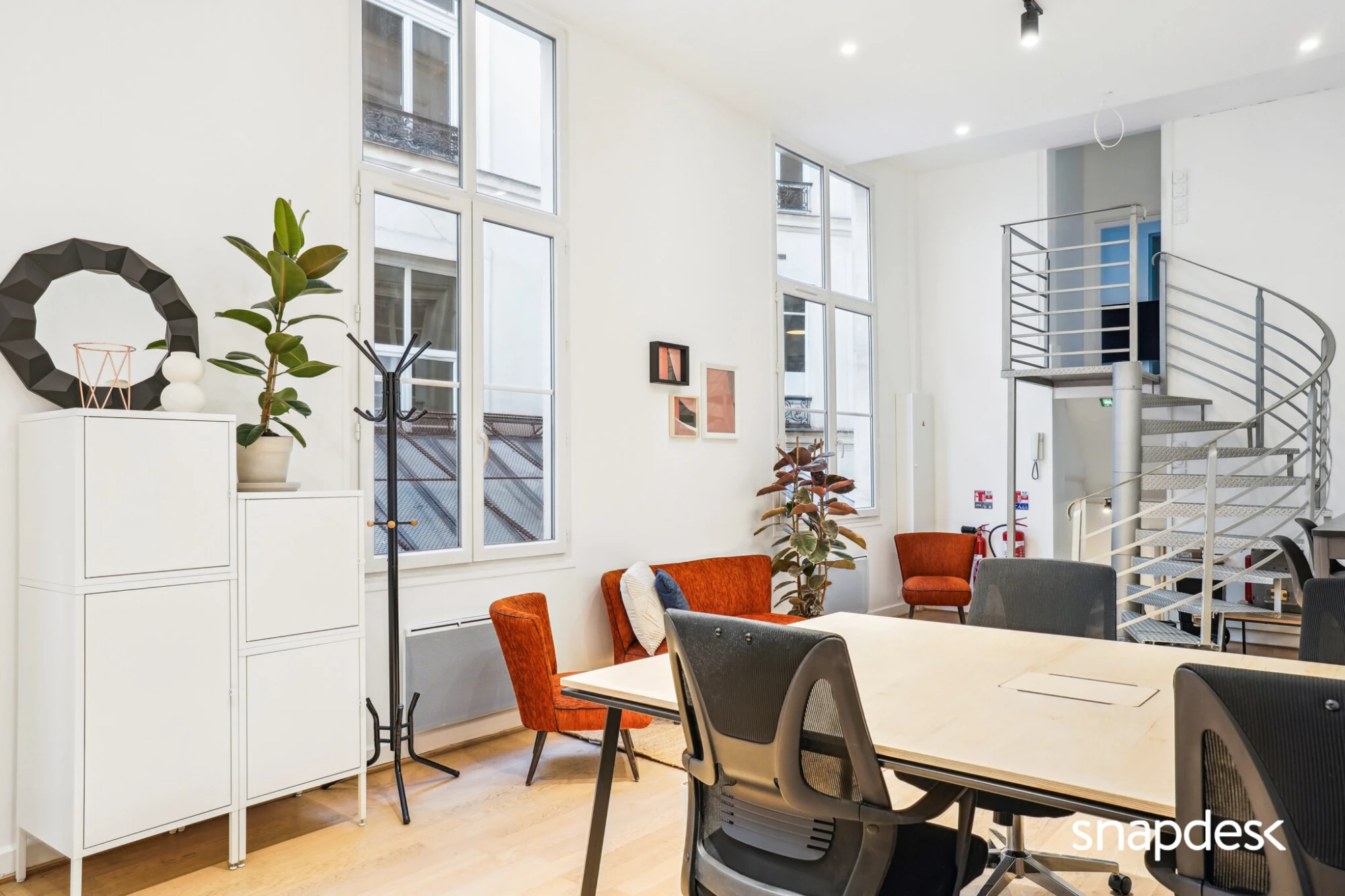 Snapdesk Le Loft Turbigo, Open-plan office, Paris 2e