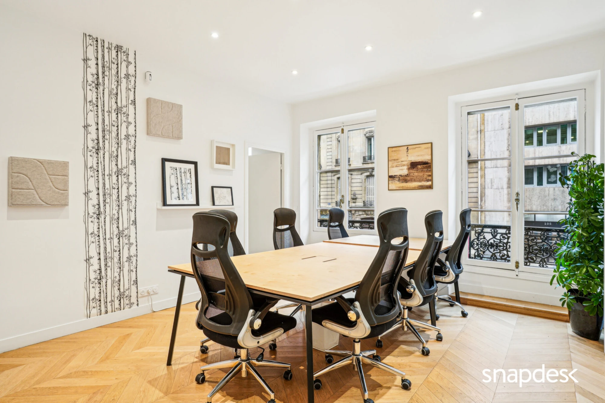 Snapdesk Le Saint Ho , Private office, 8 desks, Paris 8e