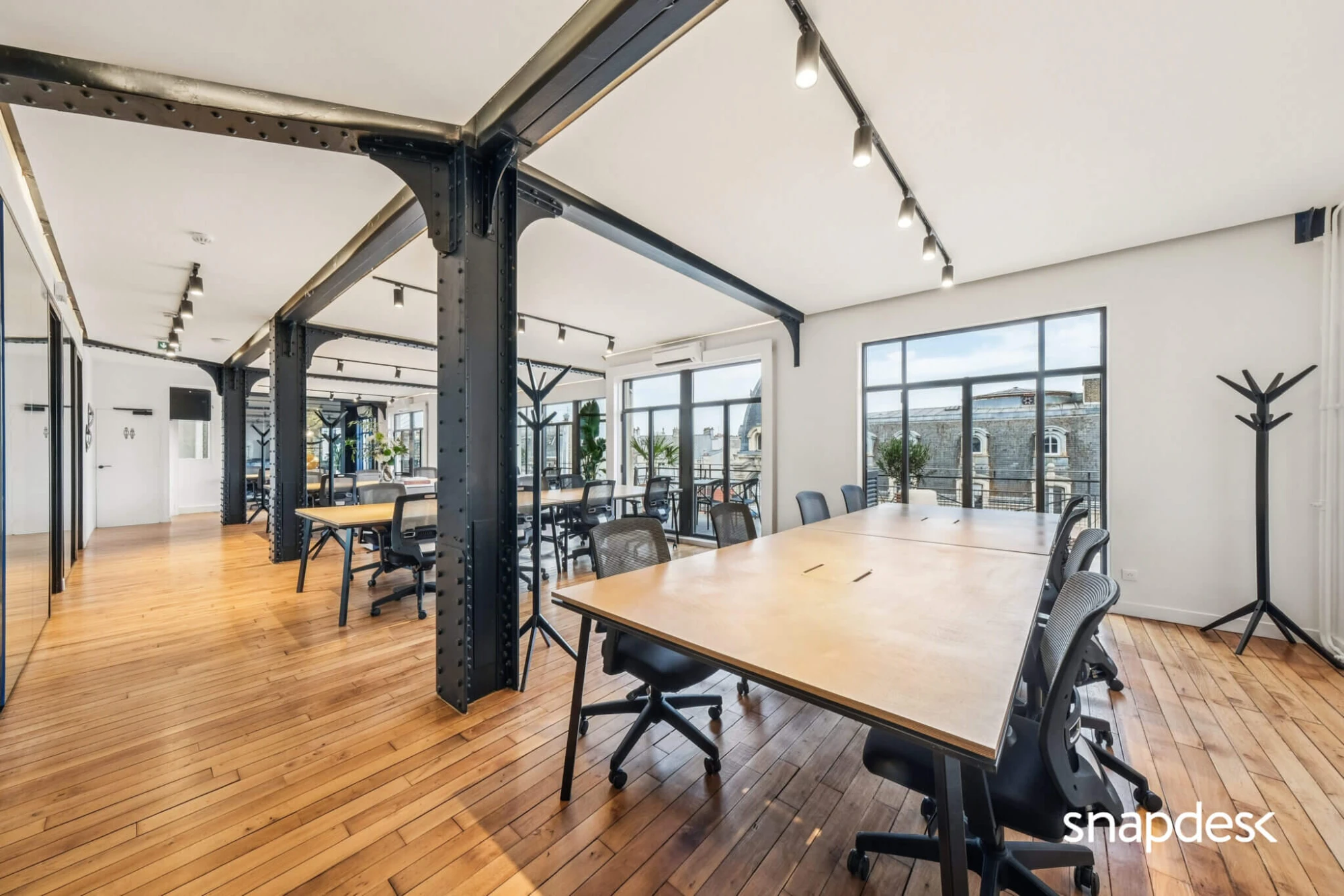 Snapdesk Les Terrasses de Réaumur, Open-plan office, Paris 2e