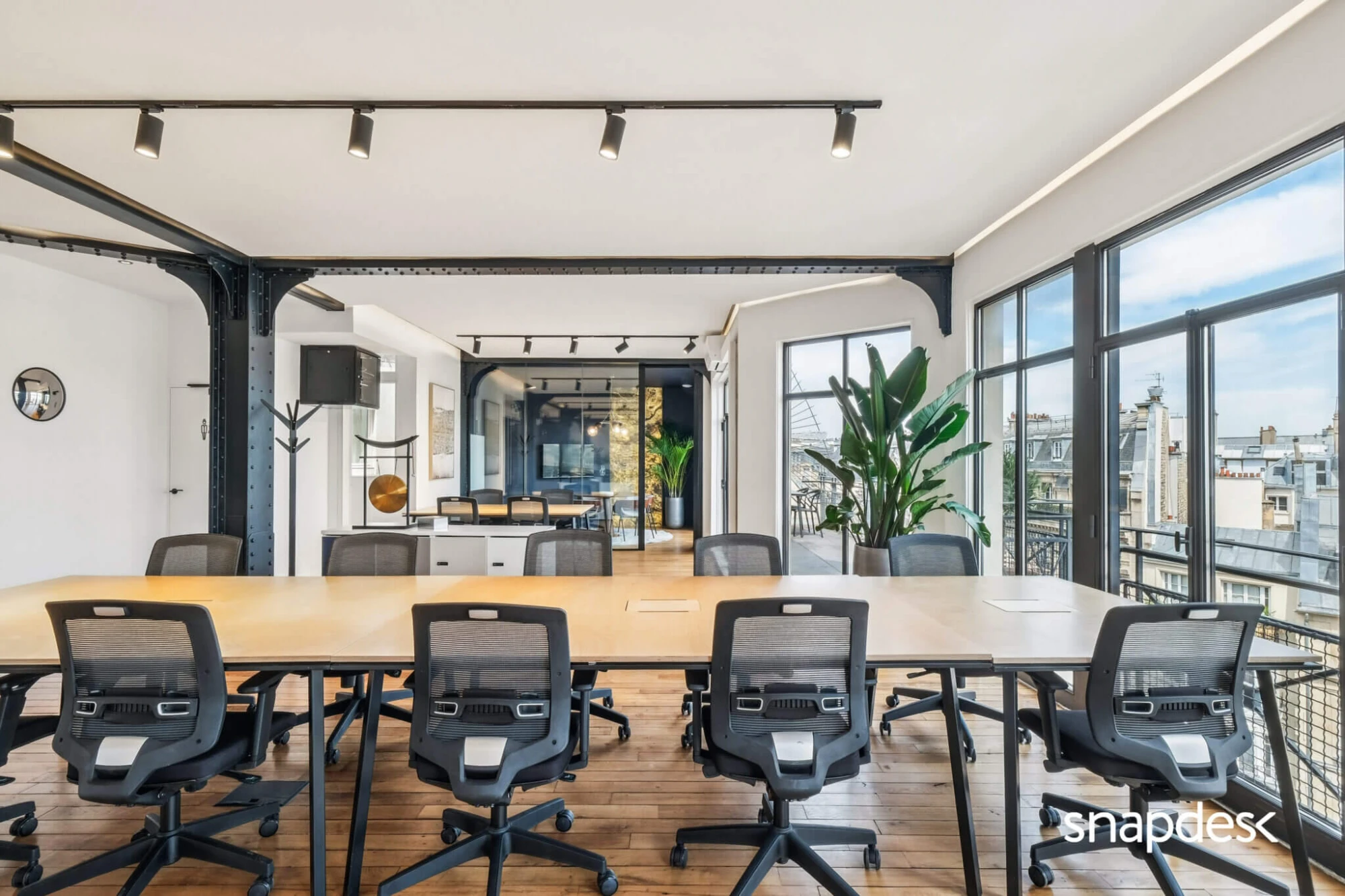 Snapdesk Les Terrasses de Réaumur, Meeting room for 10 people, Paris 2e
