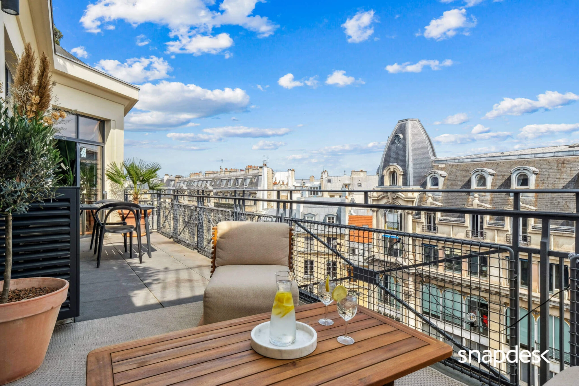 Snapdesk Les Terrasses de Réaumur, Terrace and outdoor space, Paris 2e