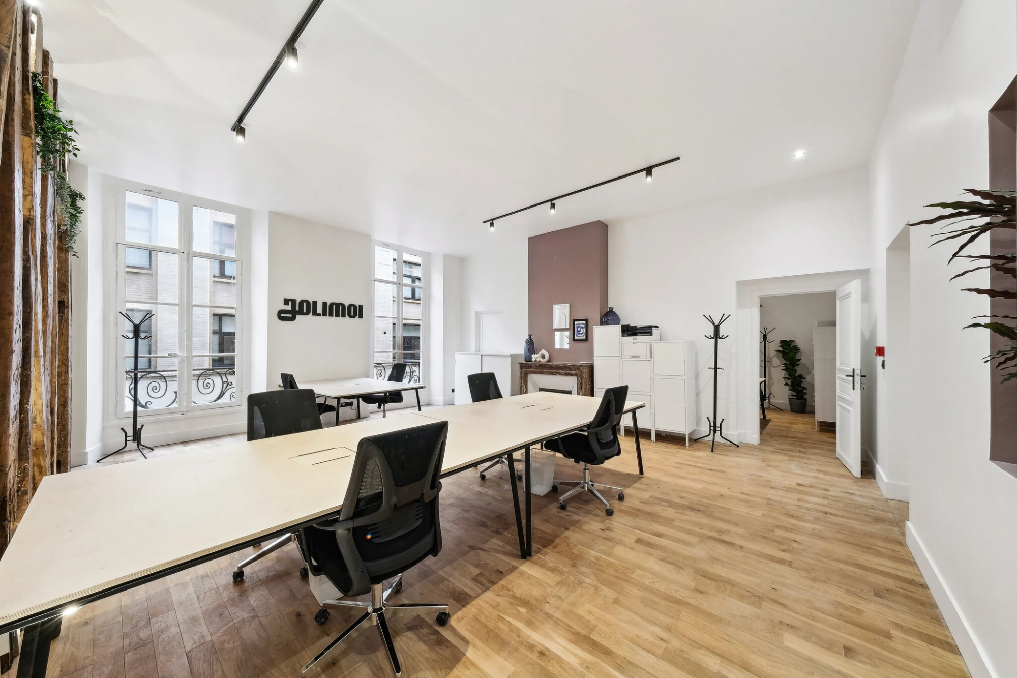 Snapdesk La Victoire d’Aboukir, Open-plan office, Paris 2e