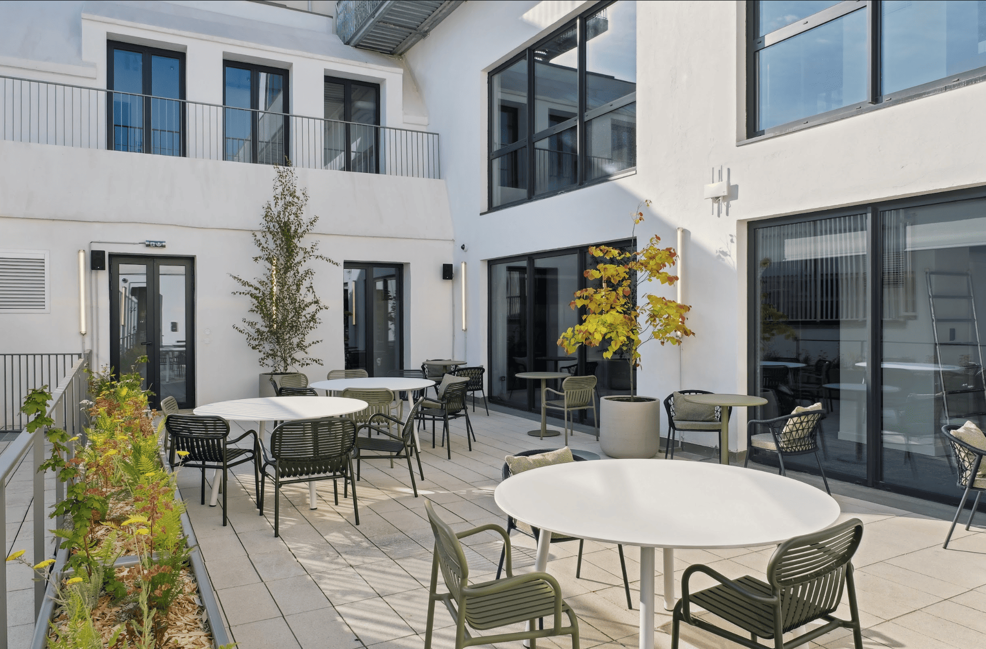 Sora Temple, Terrasse et espace extérieur, Paris 3e