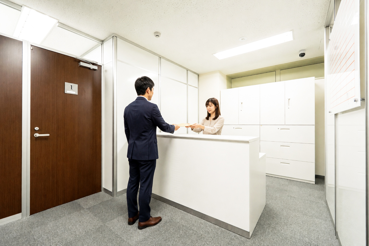 Toranomon Entre salon, Reception, Tokyo