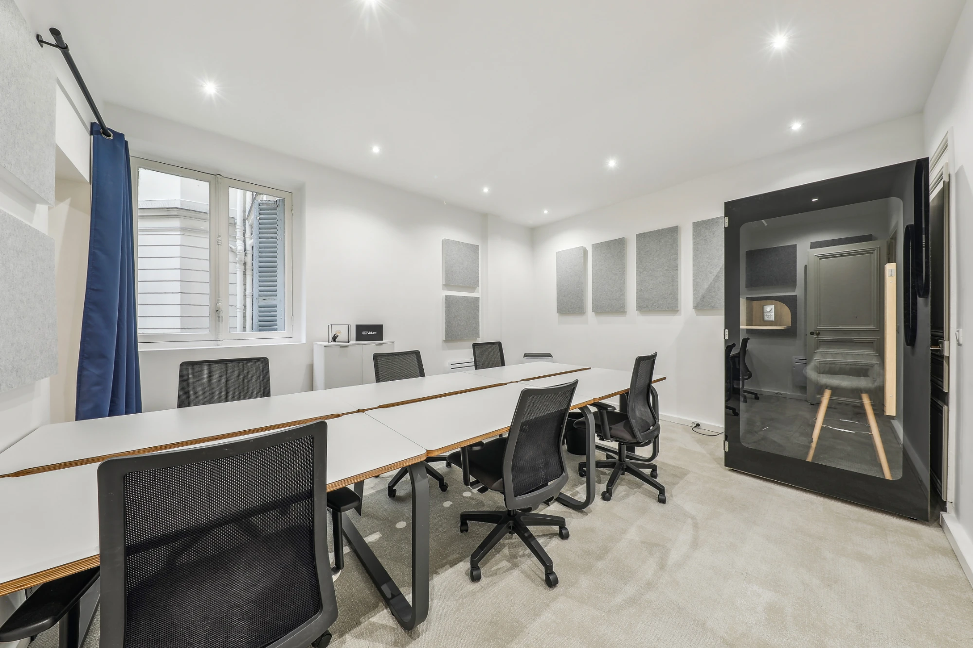 Volum Pépinière, Private office, 6 desks, Paris 8e