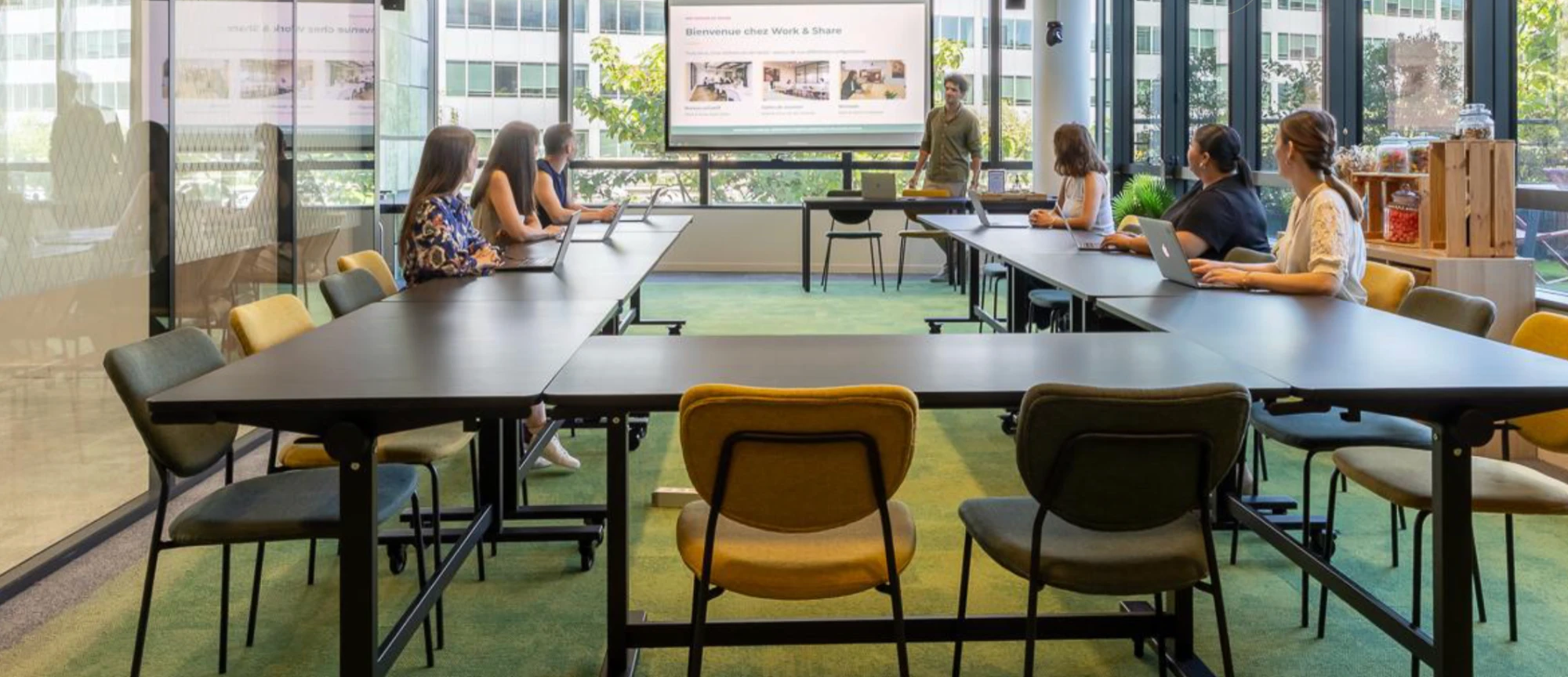 Work & Share Clichy - Levallois, Training room for 14 people, Clichy