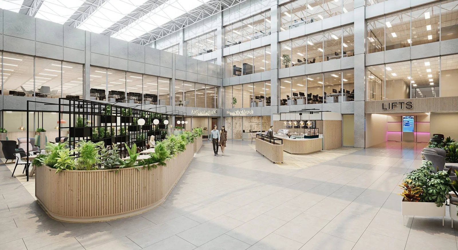 111 Buckingham Palace Road, Espace commun, Londres