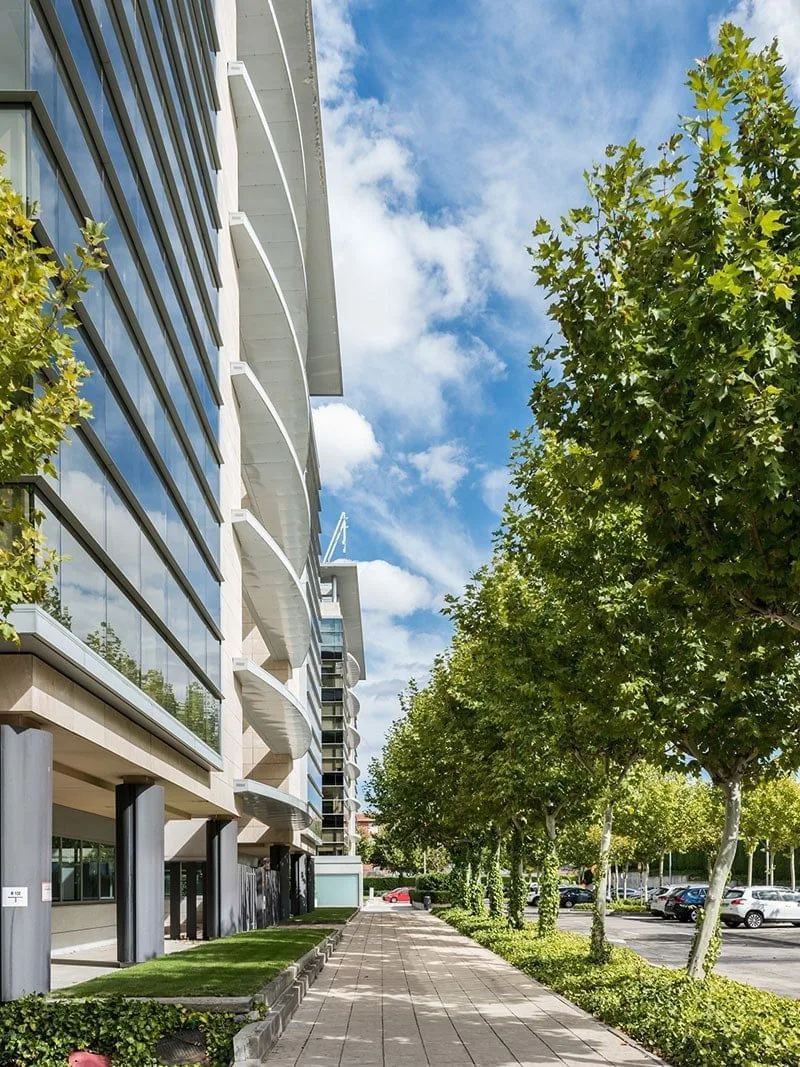 521Hub, Fachada do edifício, Rivas-Vaciamadrid