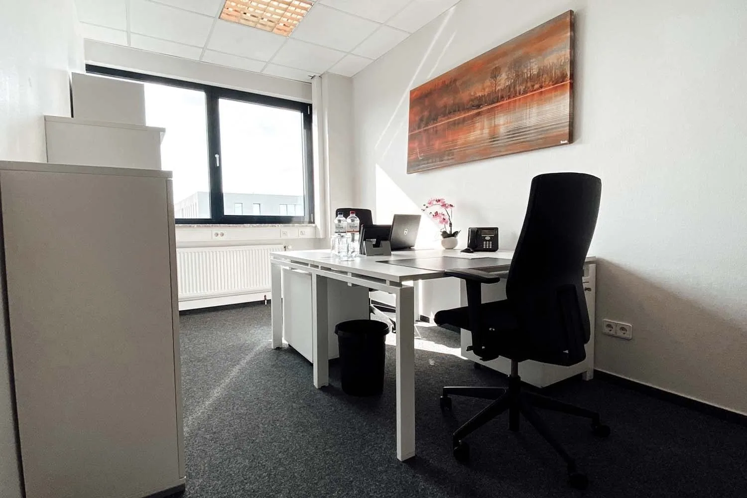 ABC Workspaces Airport - Hamburg, Privatbüro mit 2 Arbeitsplätzen, Hamburg