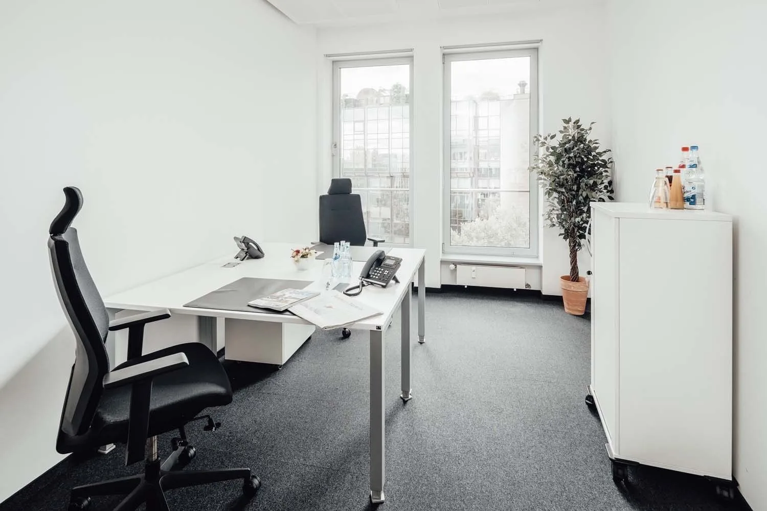 ABC Workspaces Central Station - Frankfurt, Privatbüro mit 2 Arbeitsplätzen, Frankfurt am Main