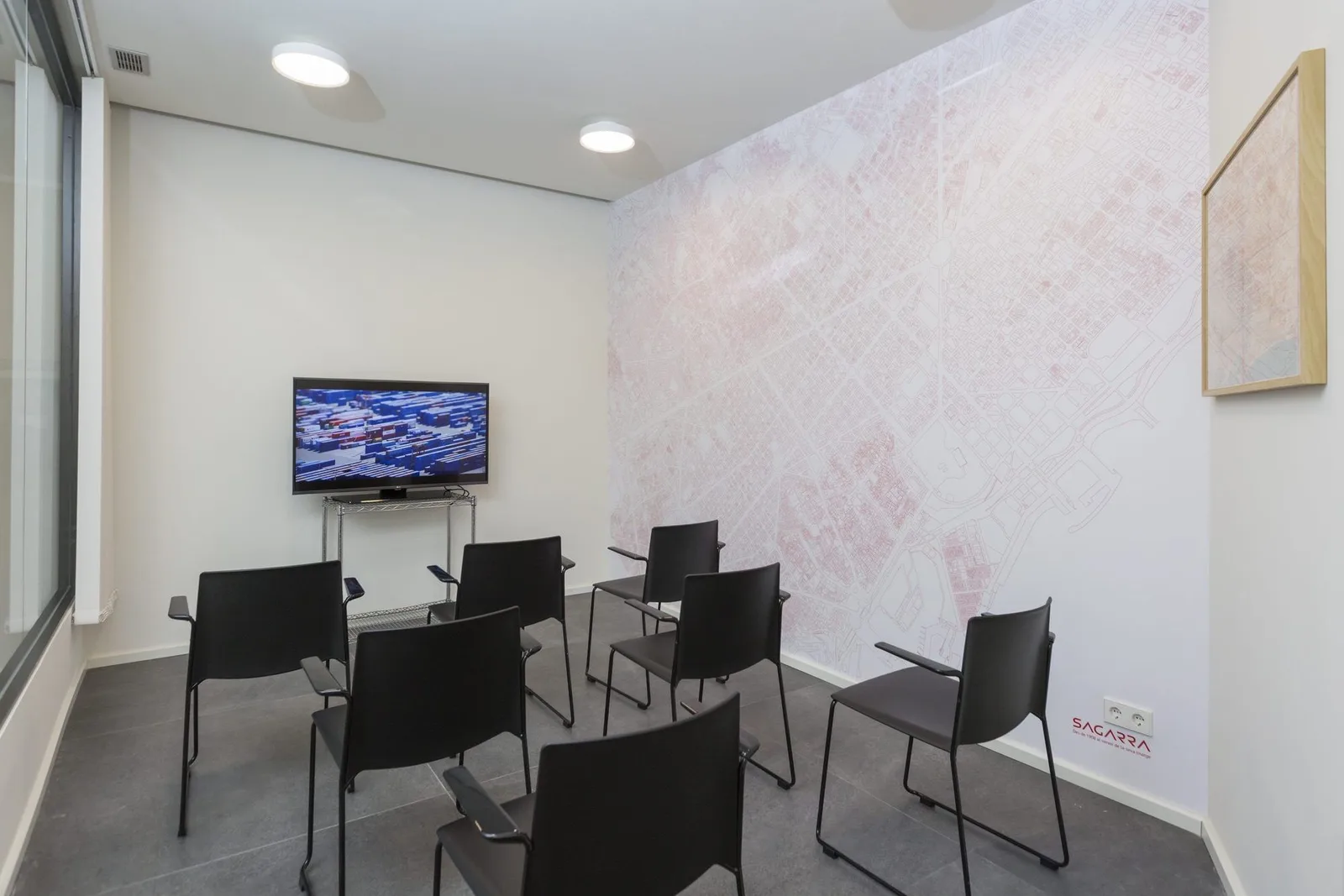 Acla Coworking, Sala de formação para 7 pessoas, Barcelona