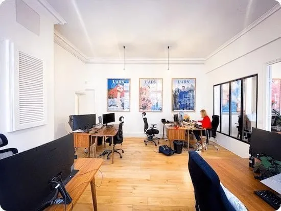 ADN Coworking, Privatbüro mit 6 Arbeitsplätzen, Paris 3e