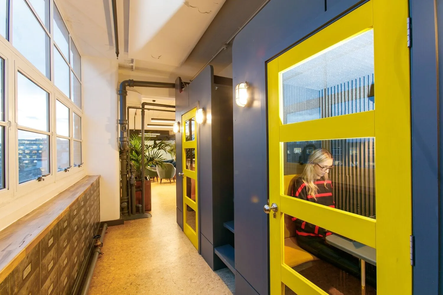 Affordable Workplace CIC, Phone booth, London