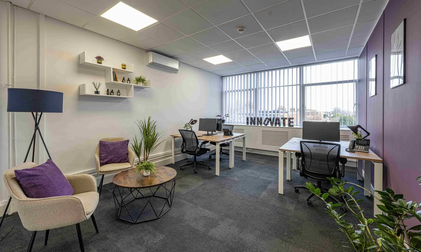 Airivo Boston Manor, Bureau privatif 3 postes, Brentford