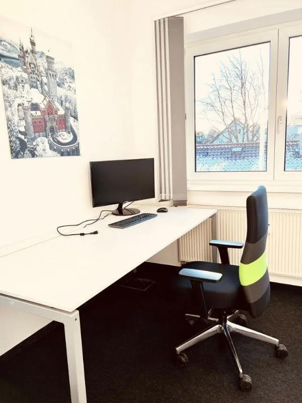 Allgäu Coworking Kaufbeuren, Privatbüro mit 1 Arbeitsplatz, Kaufbeuren