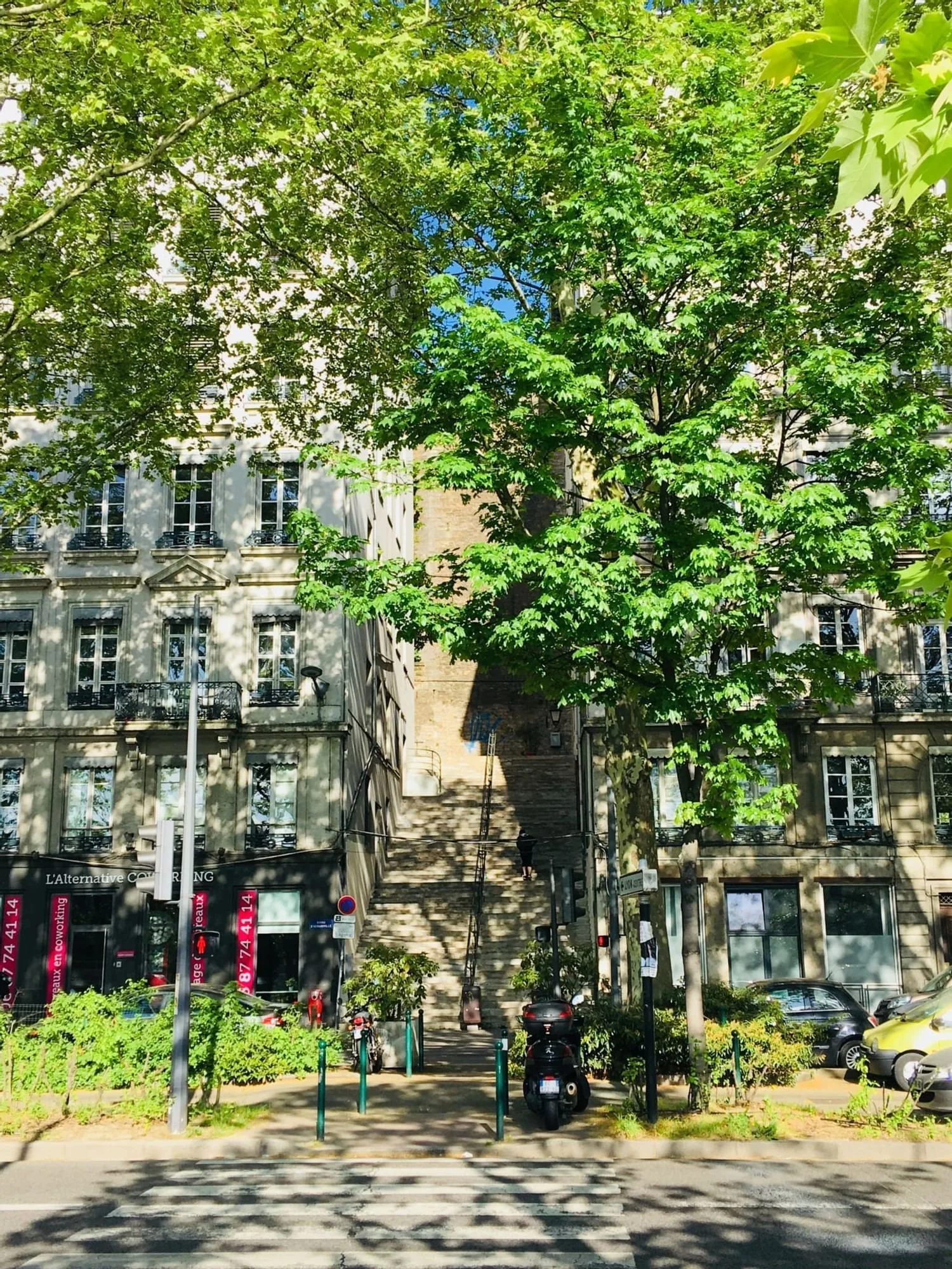 Alternative Coworking, Building facade, Lyon 4e