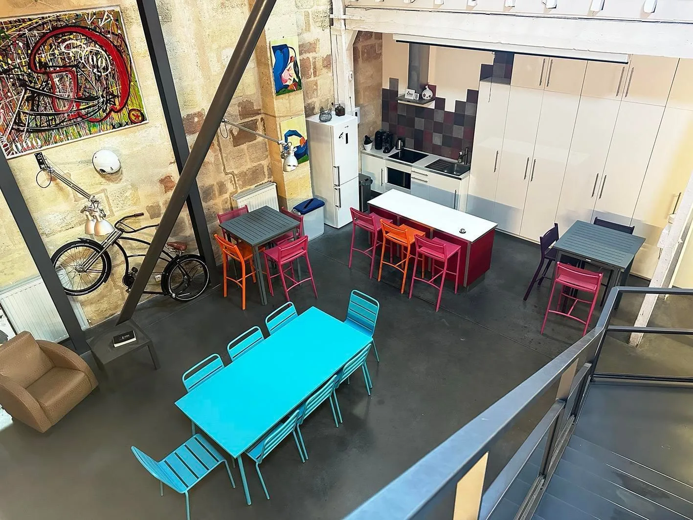 Alveole Cowork'in, Cafétéria, Bordeaux