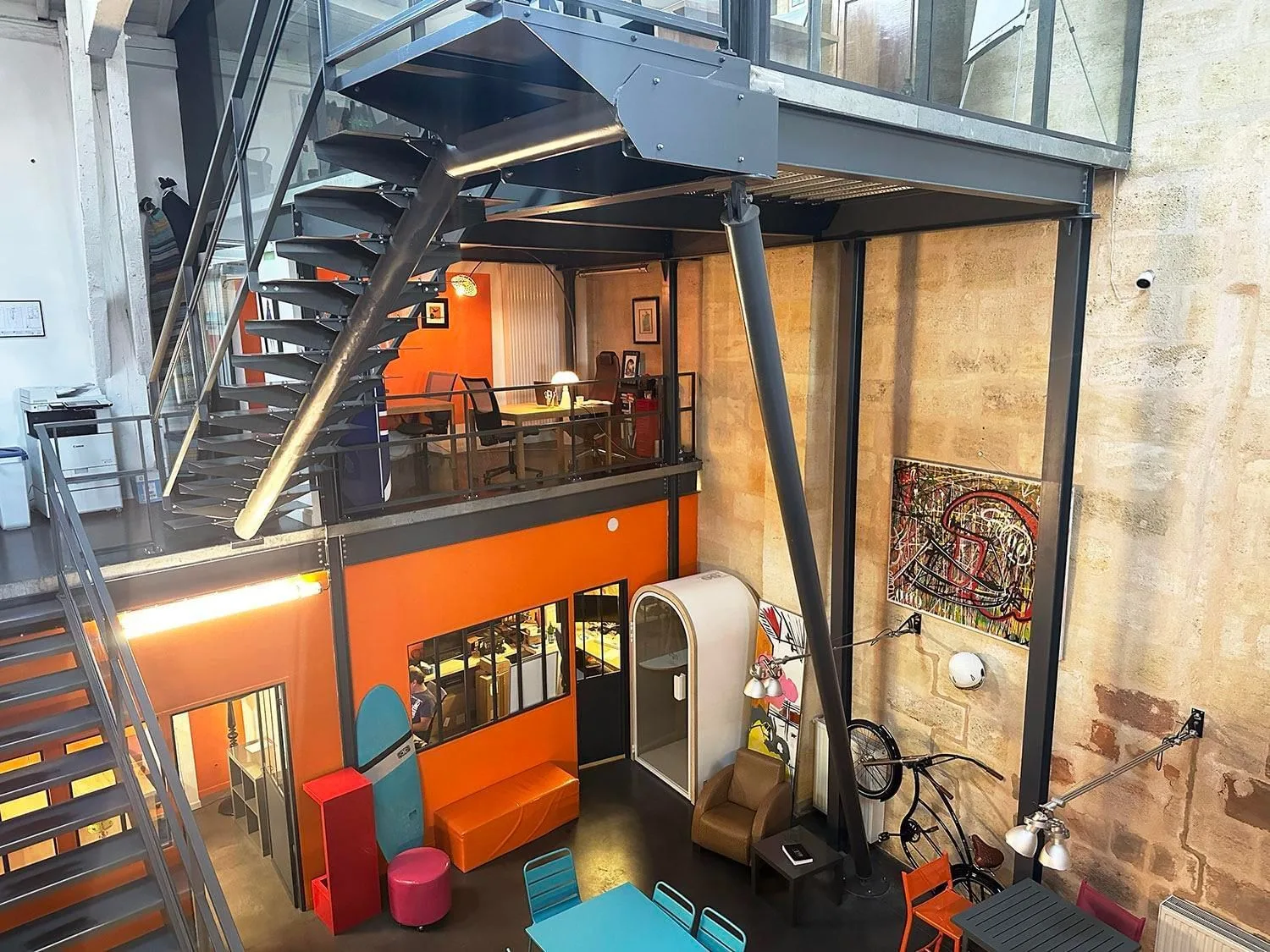 Alveole Cowork'in, Espace commun, Bordeaux