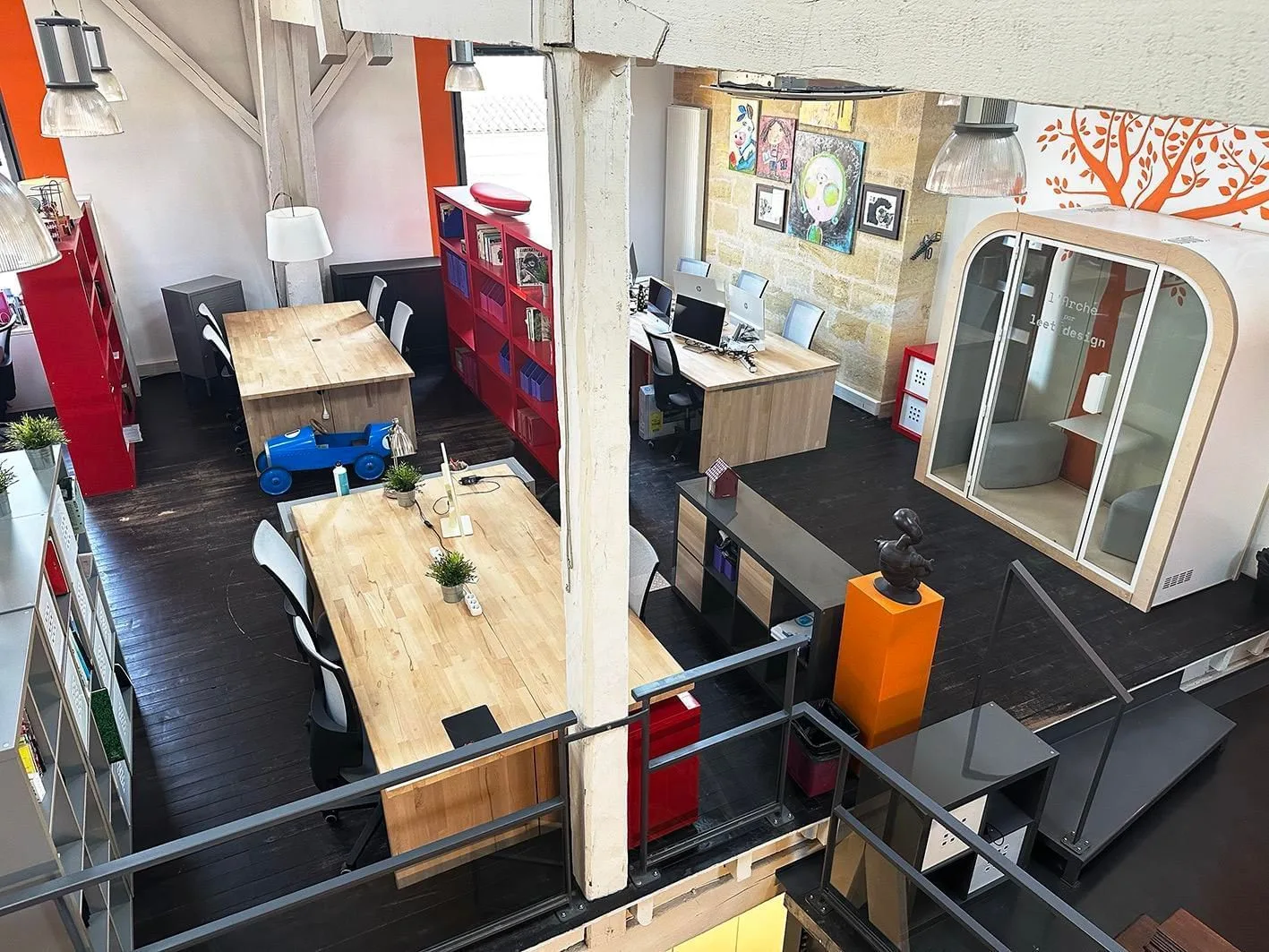Alveole Cowork'in, Open space, Bordeaux
