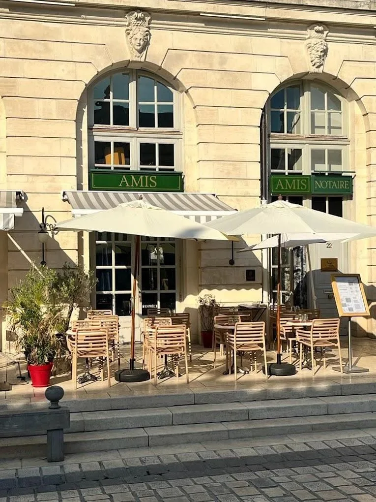 Amis Nancy, Terrasse und Außenbereich, Nancy