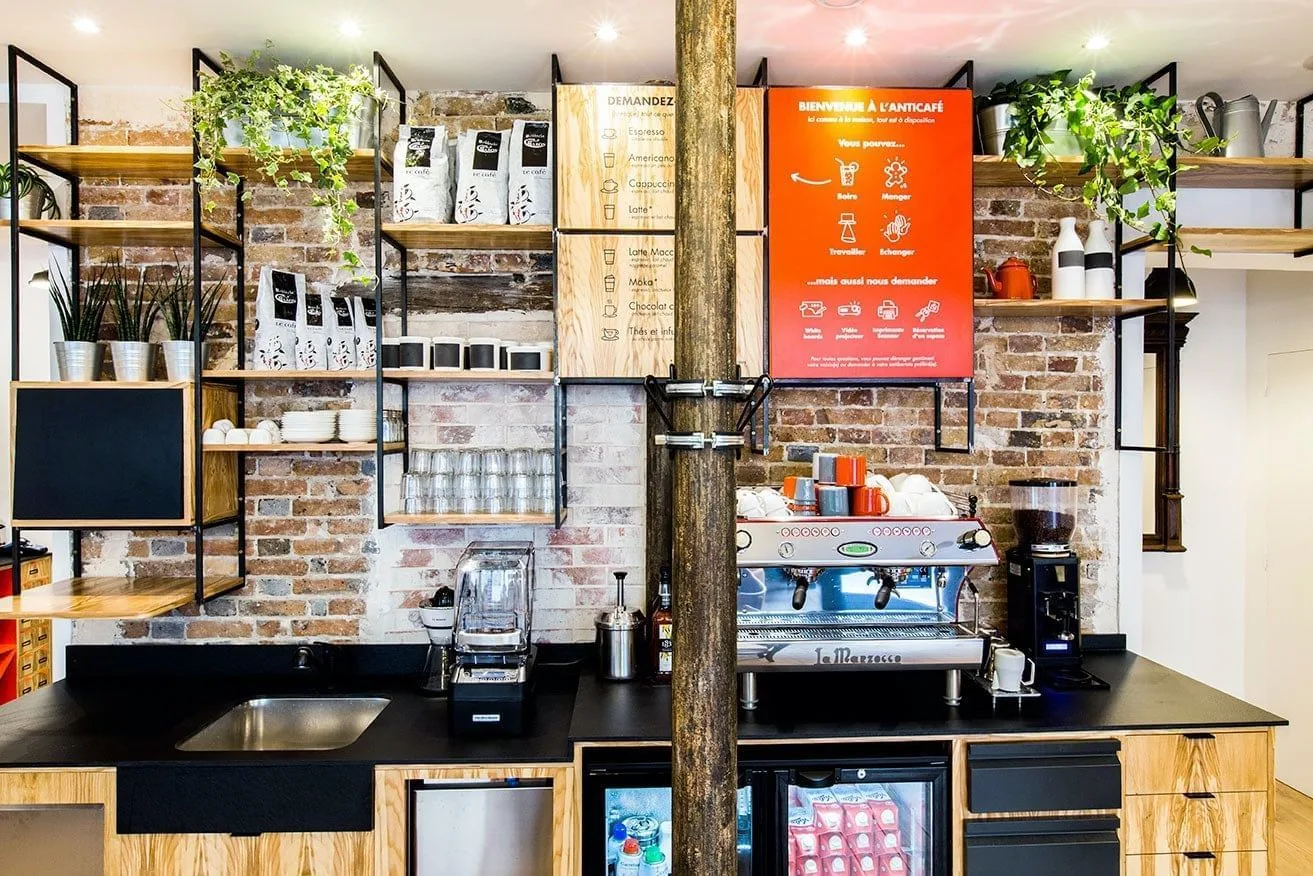 Anticafé République, Kitchen, Paris 10e