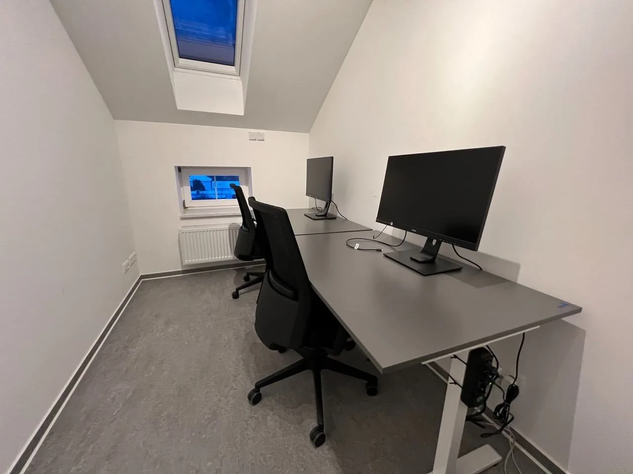 Arbeitsraum Coworking Borsdorf, Privatbüro mit 2 Arbeitsplätzen, Borsdorf