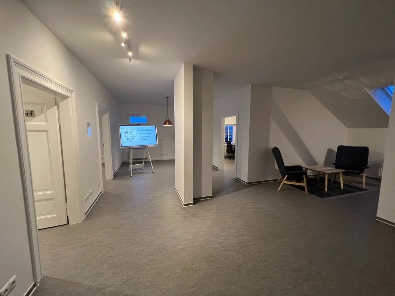 Arbeitsraum Coworking Borsdorf, Gemeinschaftsbereich, Borsdorf