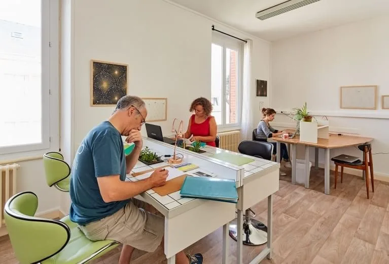 L'Argonaute, Bureau privatif 5 postes, Auray