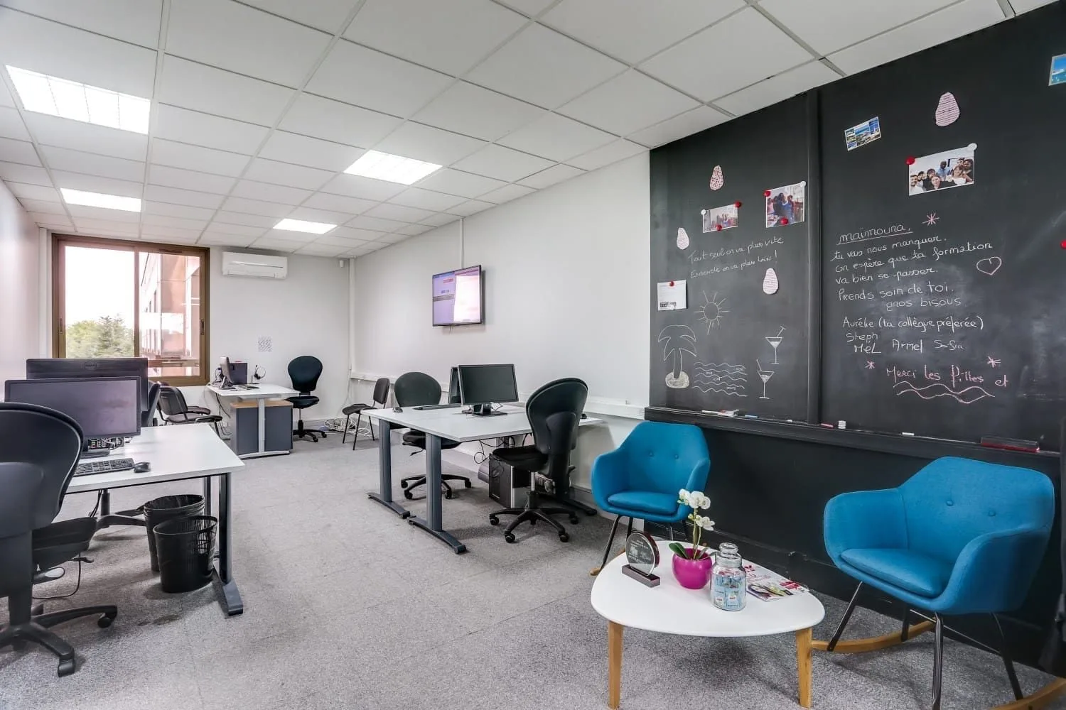 ASEI, Open-plan office, Evry-Courcouronnes