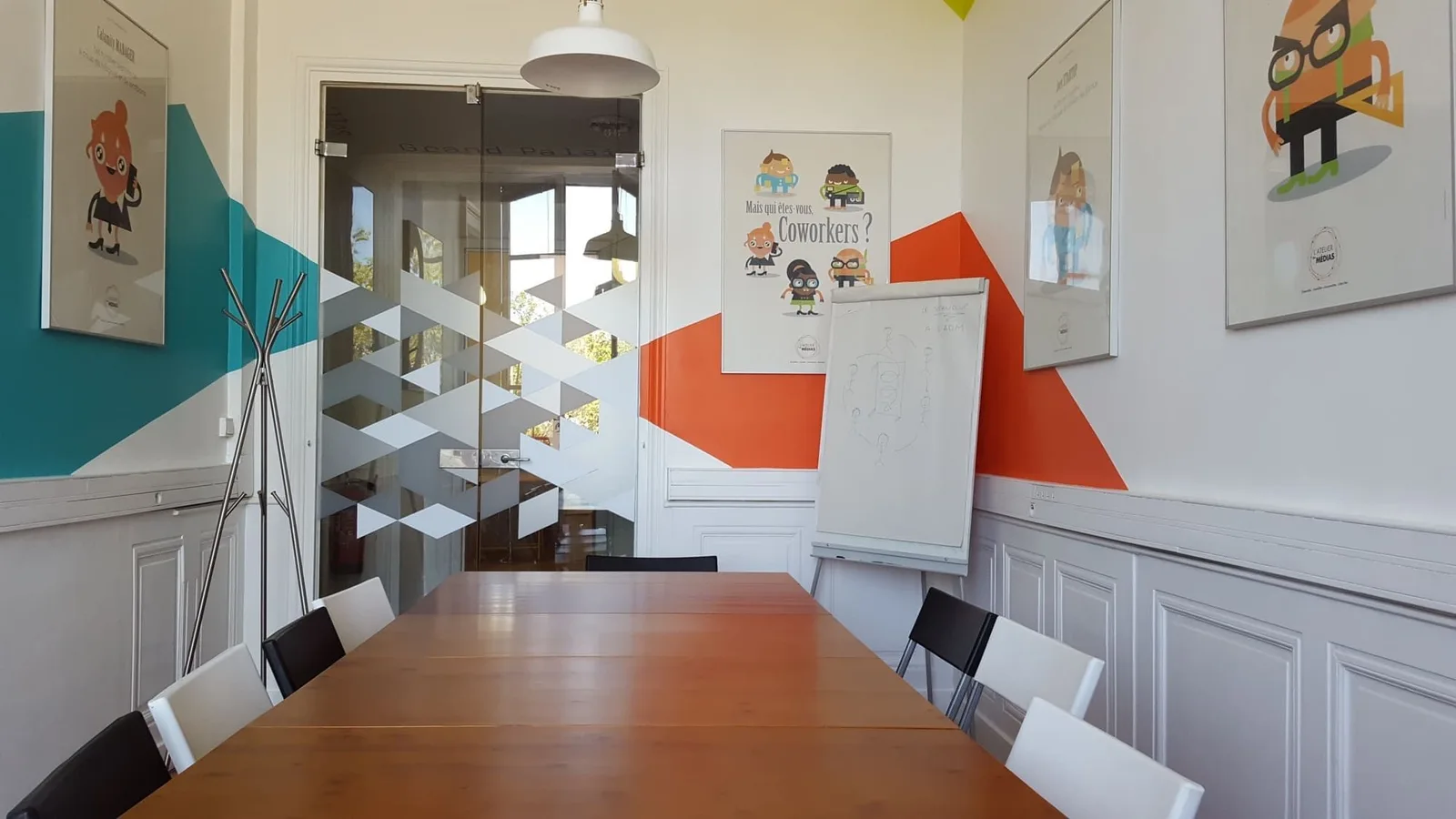 L'Atelier des Médias, Besprechungsraum für 8 Personen, Lyon 1er