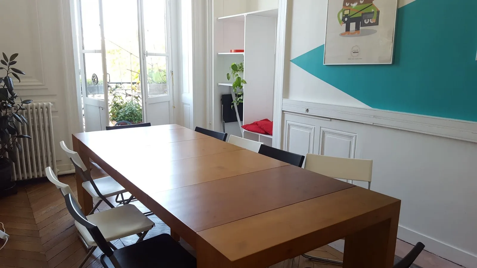 L'Atelier des Médias, Besprechungsraum für 8 Personen, Lyon 1er