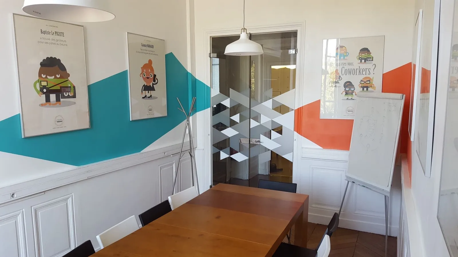 L'Atelier des Médias, Besprechungsraum für 6 Personen, Lyon 1er