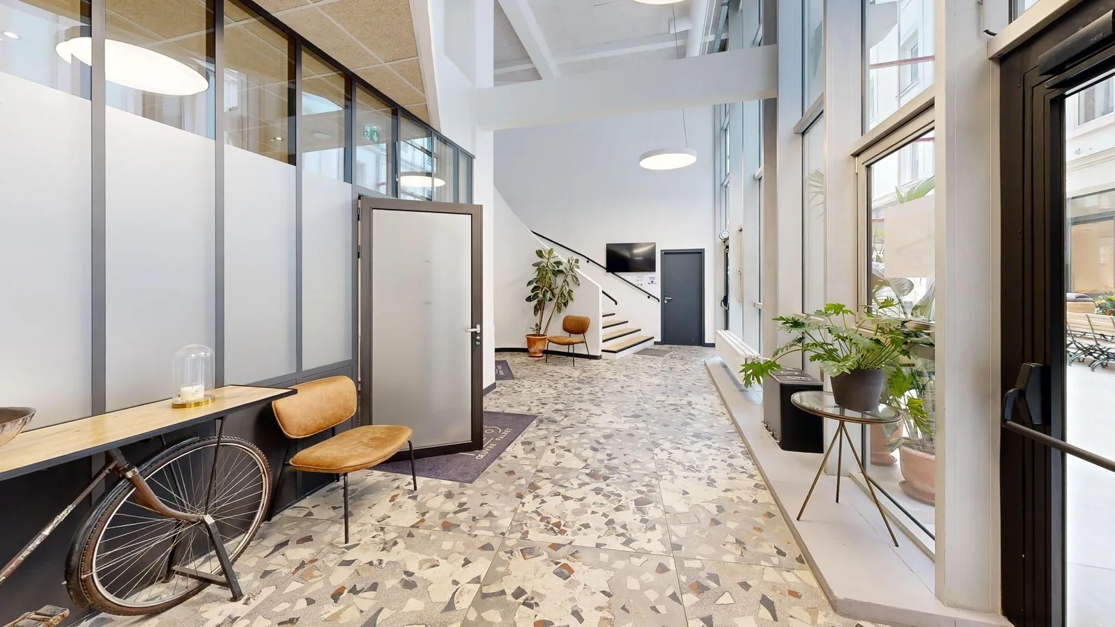 Les Ateliers 128, Common area, Pantin