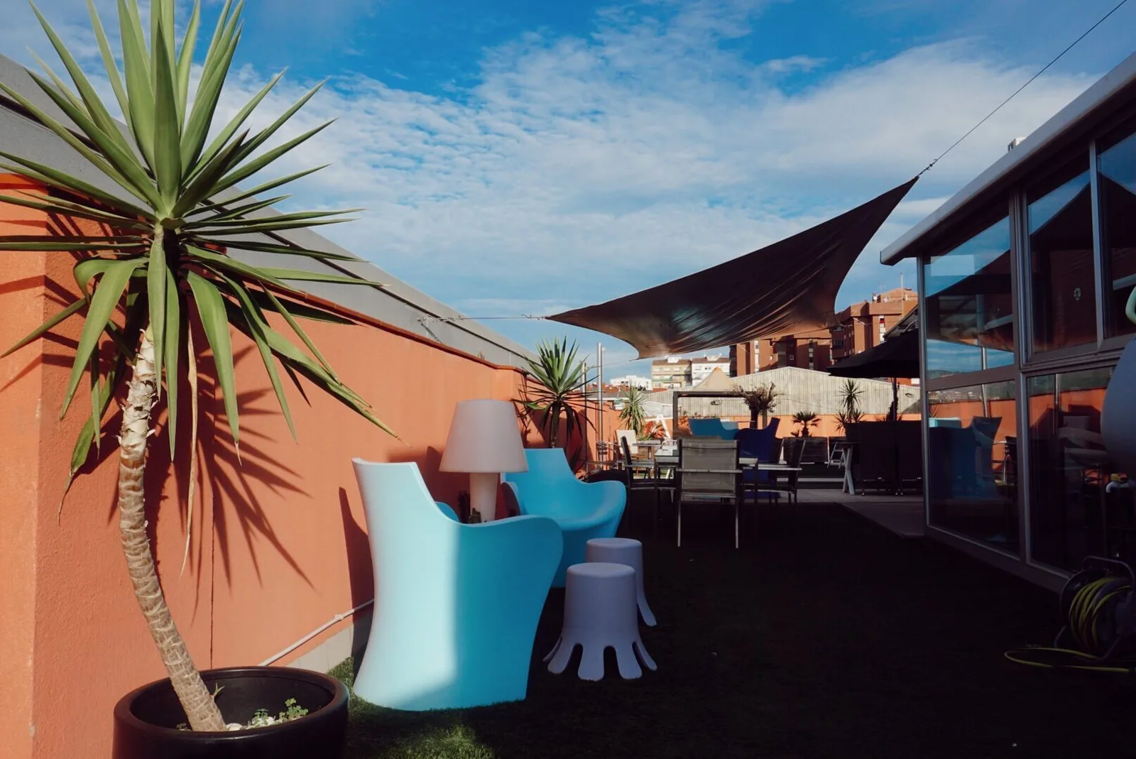 Àtic Almogàvers, Terraço e espaço exterior, Barcelona