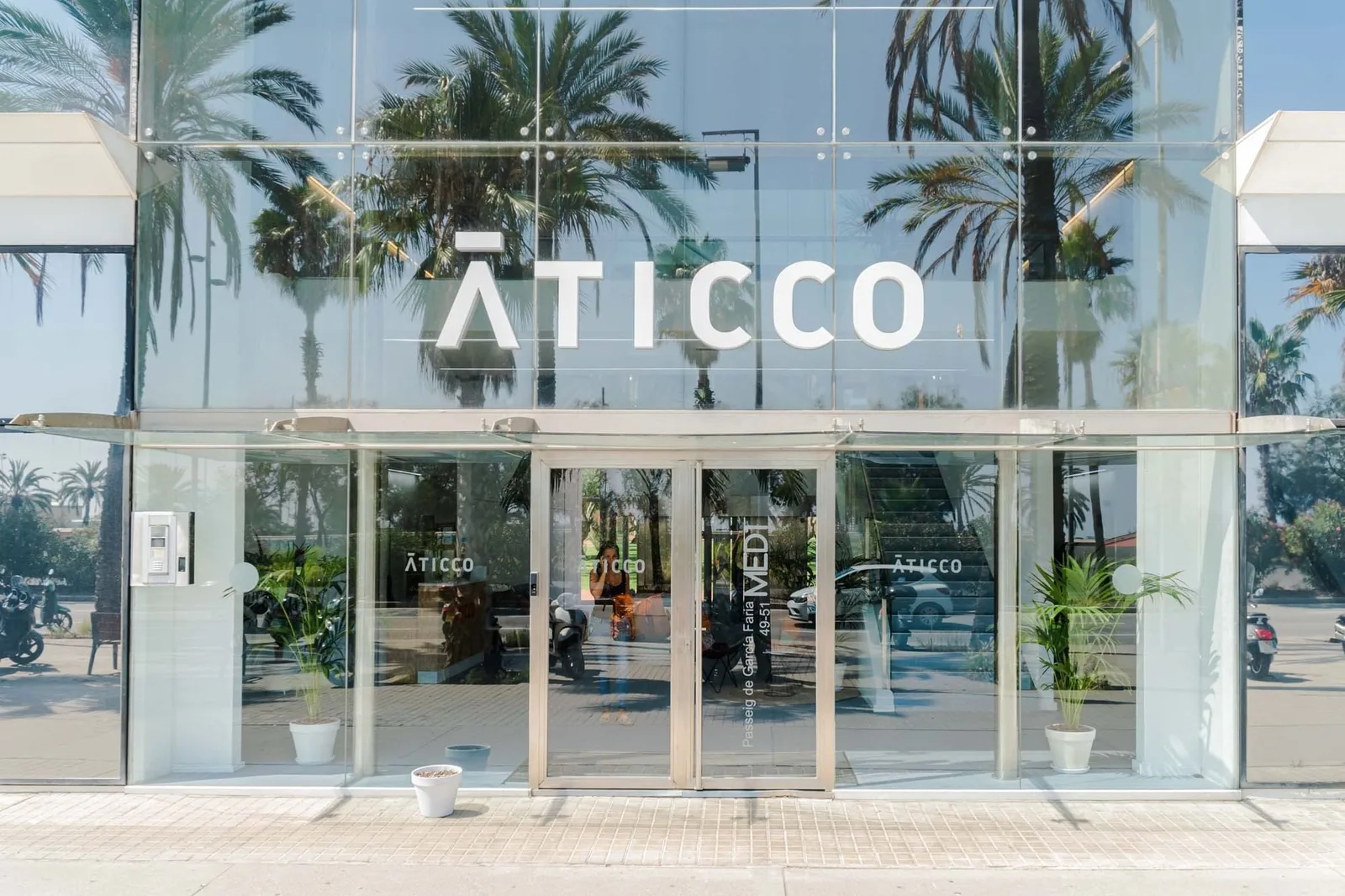 Aticco Med, Building facade, Barcelona