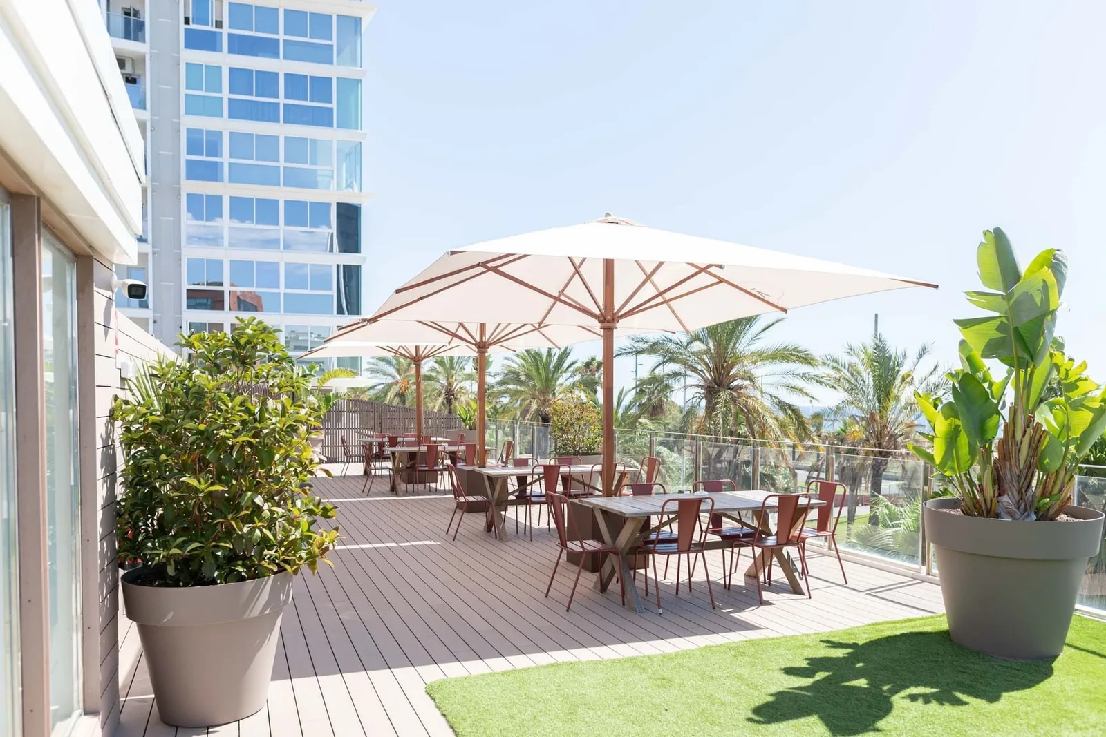 Aticco Med, Terrace and outdoor space, Barcelona