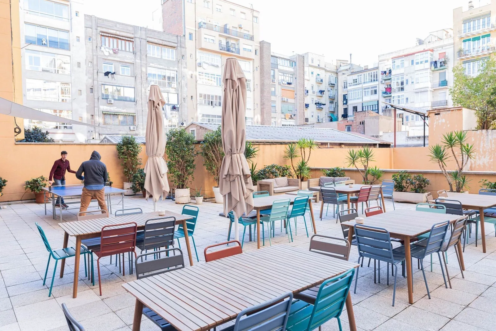 Aticco Verdaguer, Terrasse et espace extérieur, Barcelone