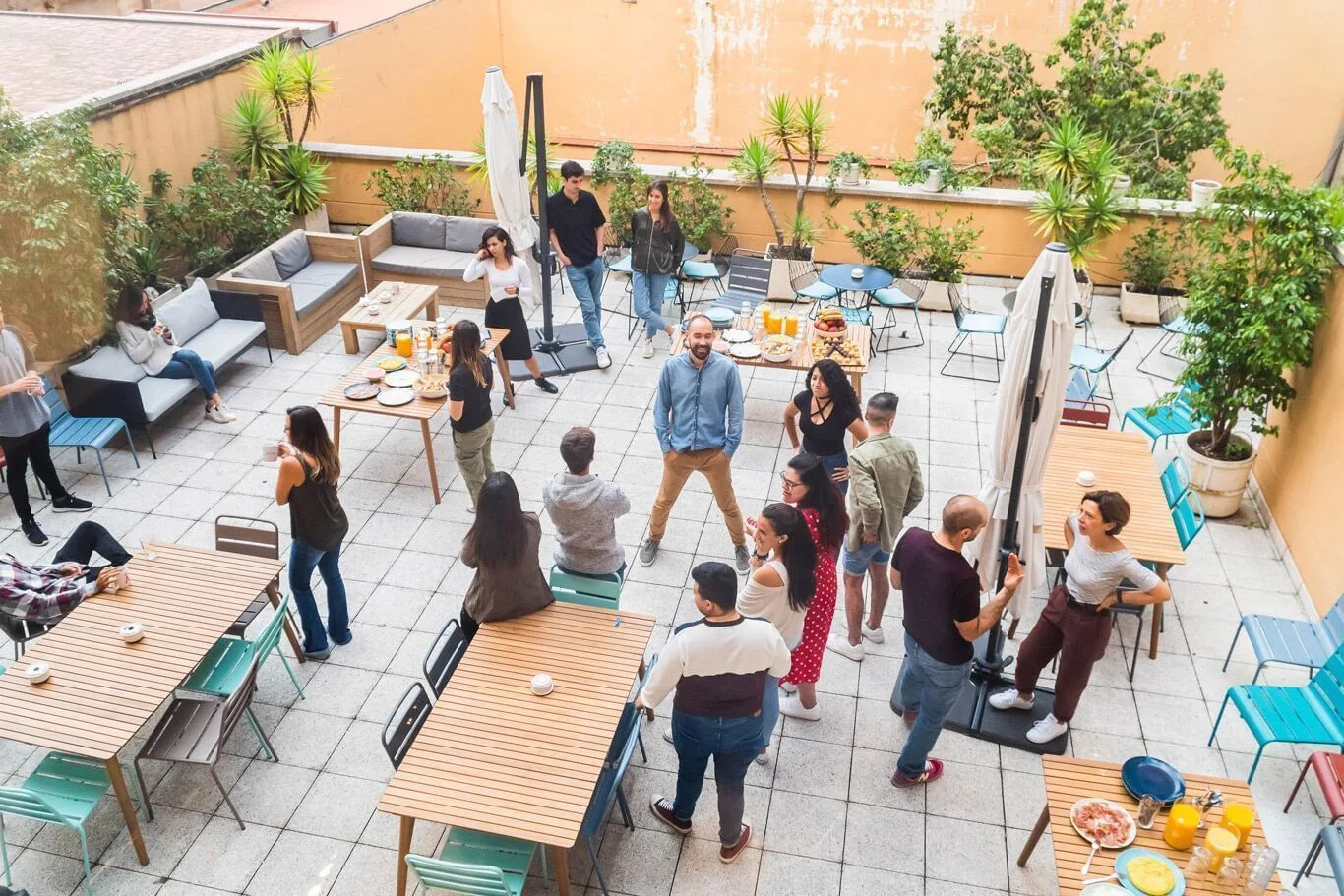 Aticco Verdaguer, Terrace and outdoor space, Barcelona