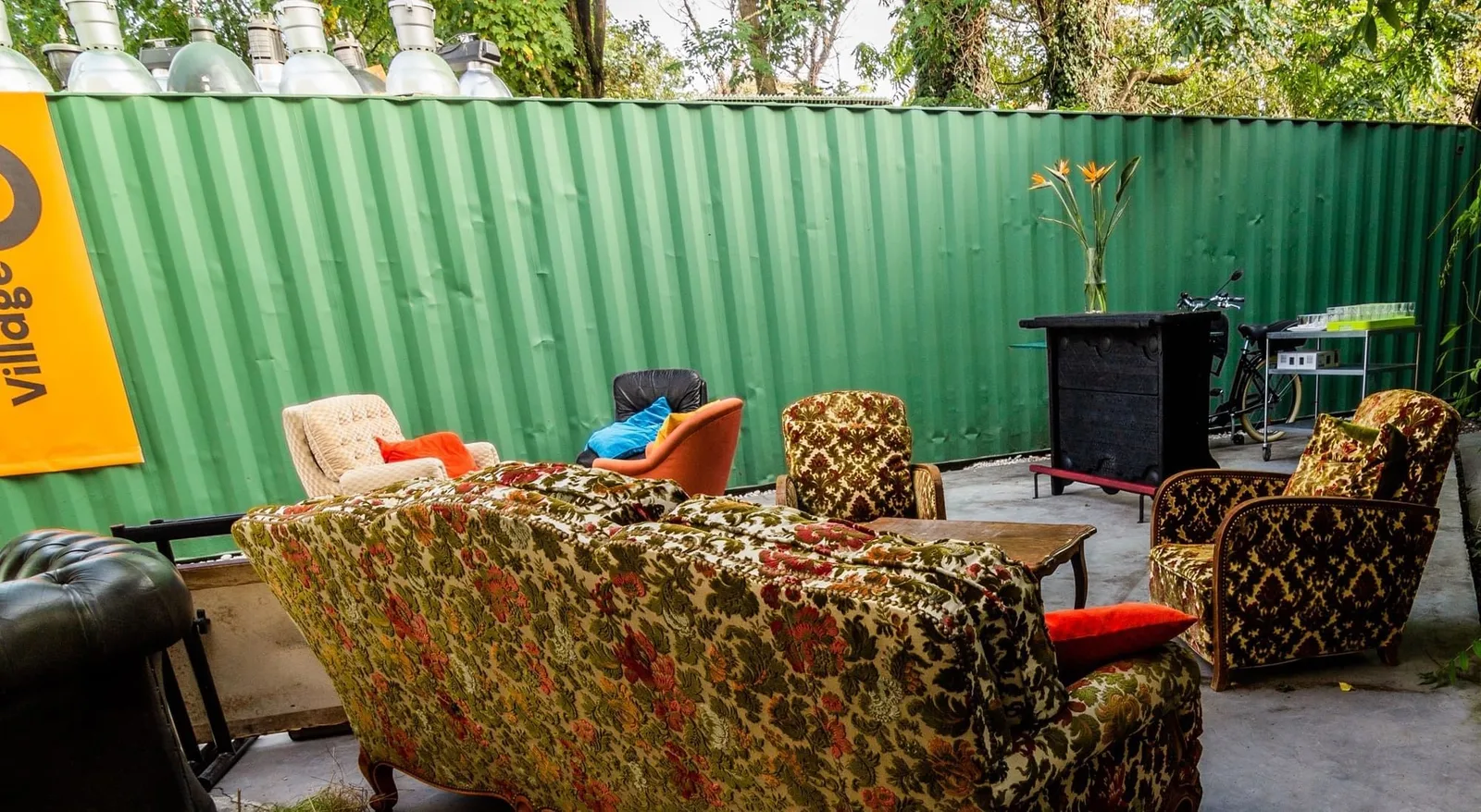Atome Village 0, Terrasse et espace extérieur, Villeurbanne