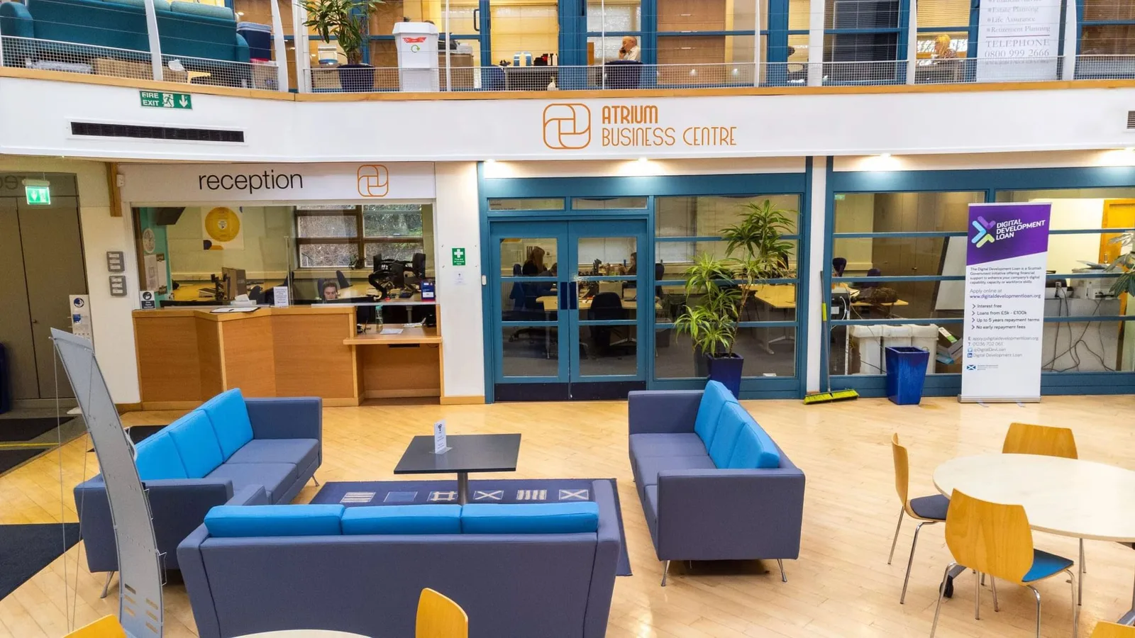 Atrium Business Centre, Réception, Coatbridge